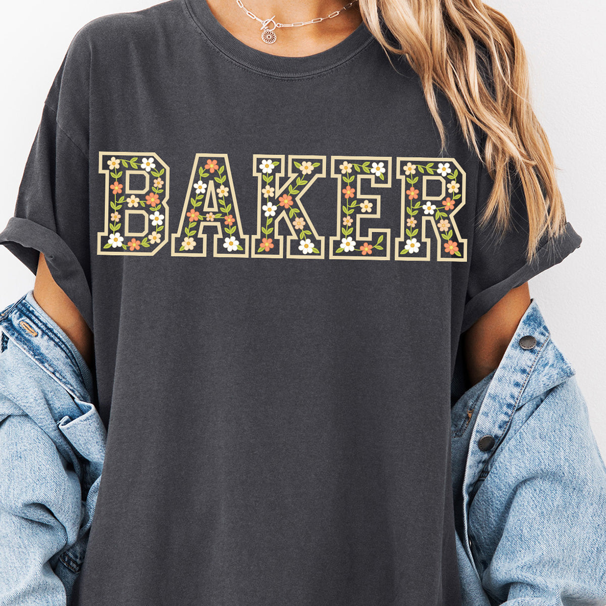 Floral Baker Unisex T-Shirt
