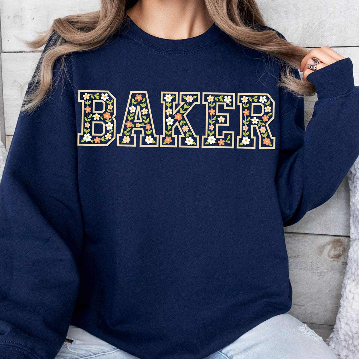Floral Baker Unisex Sweatshirt