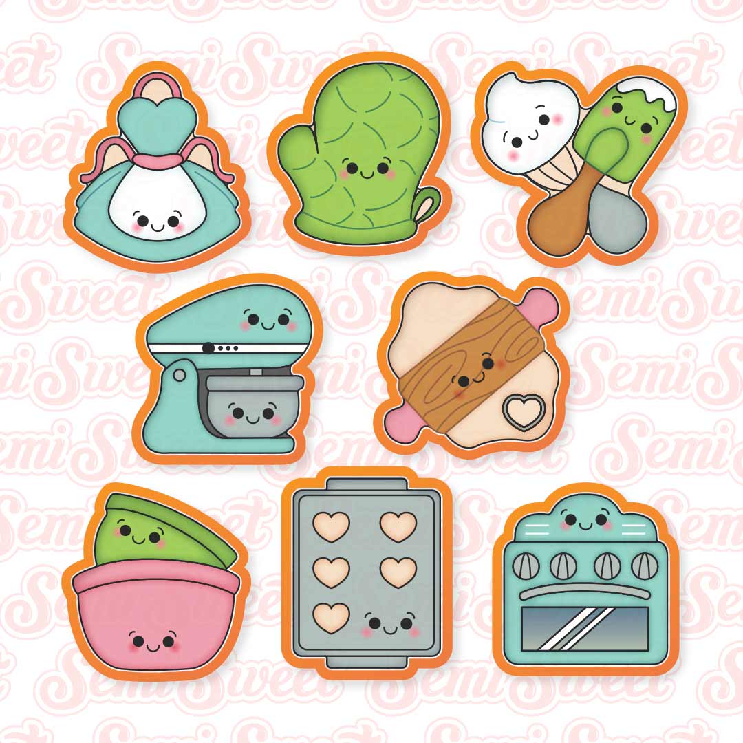 Baking Cookie Cutter Set | Semi Sweet Designs