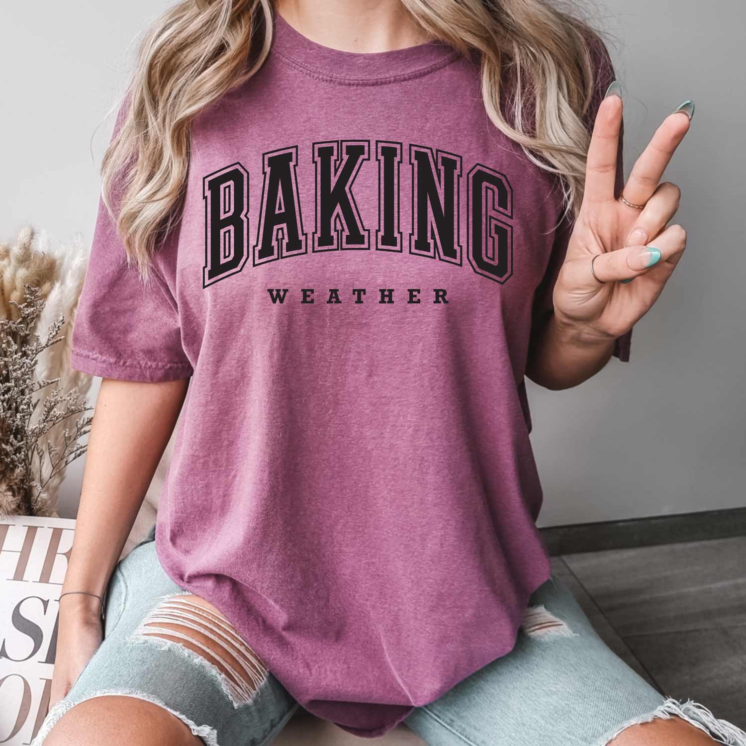 Baking Weather Black Ink Unisex T-Shirt