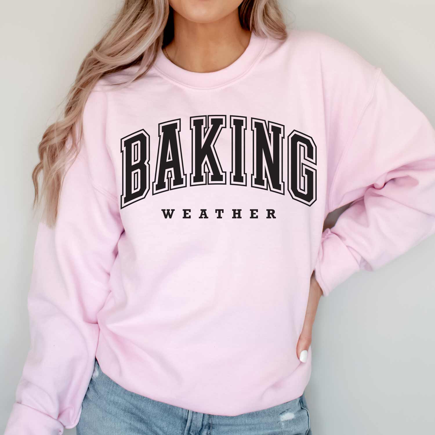 Baking Weather Black Ink Unisex Sweatshirt