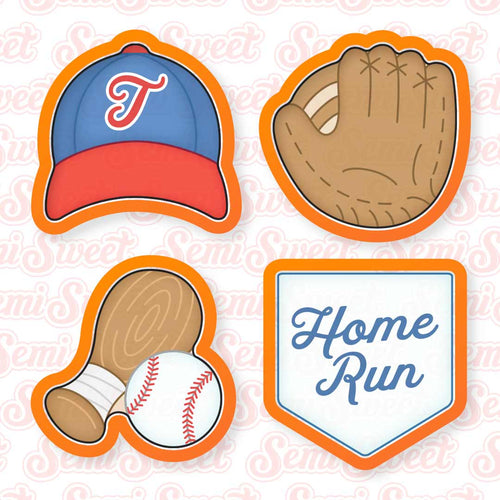 Baseball Cookie Cutter Set