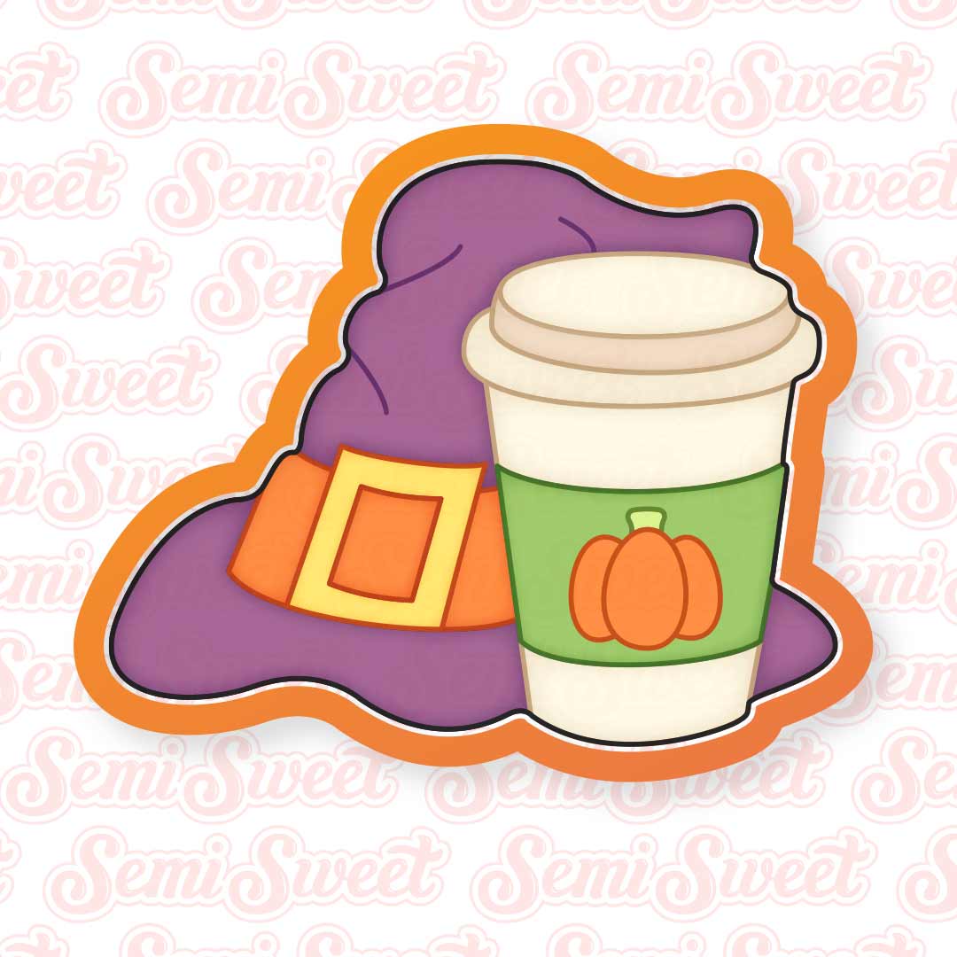 Basic Witch Single Cookie Cutter | Semi Sweet Designs