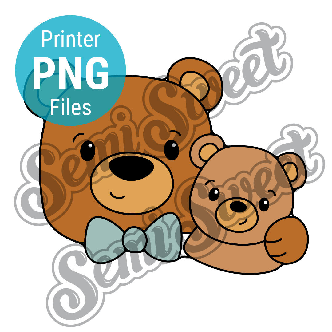 Papa Bear Hug - PNG Images | Semi Sweet Designs