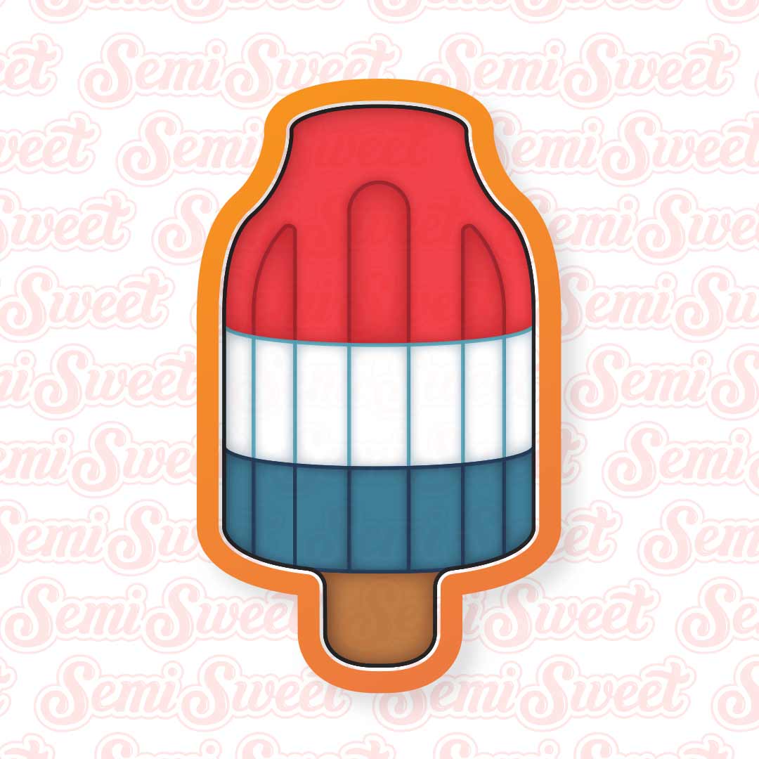 Bomb Pop Cookie Cutter | Semi Sweet Designs