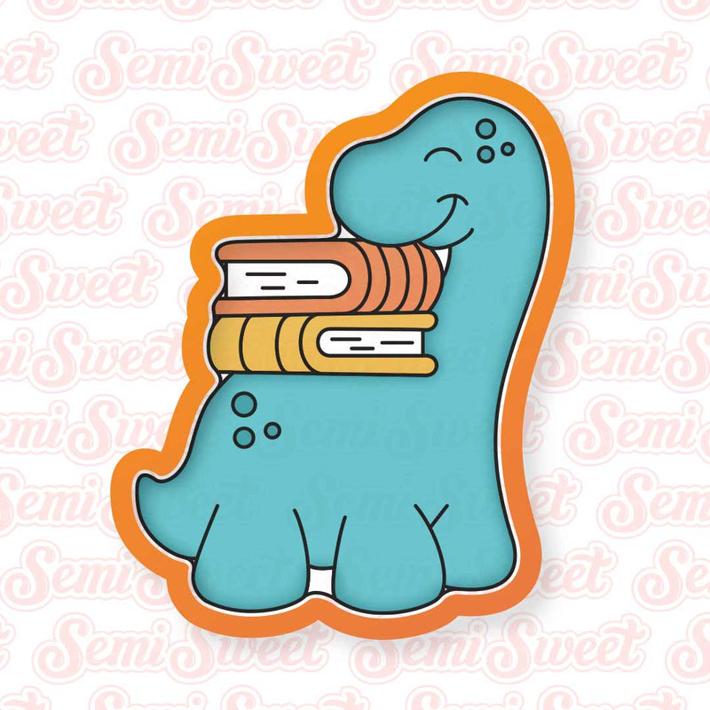Brontosaurus Book Cookie Cutter