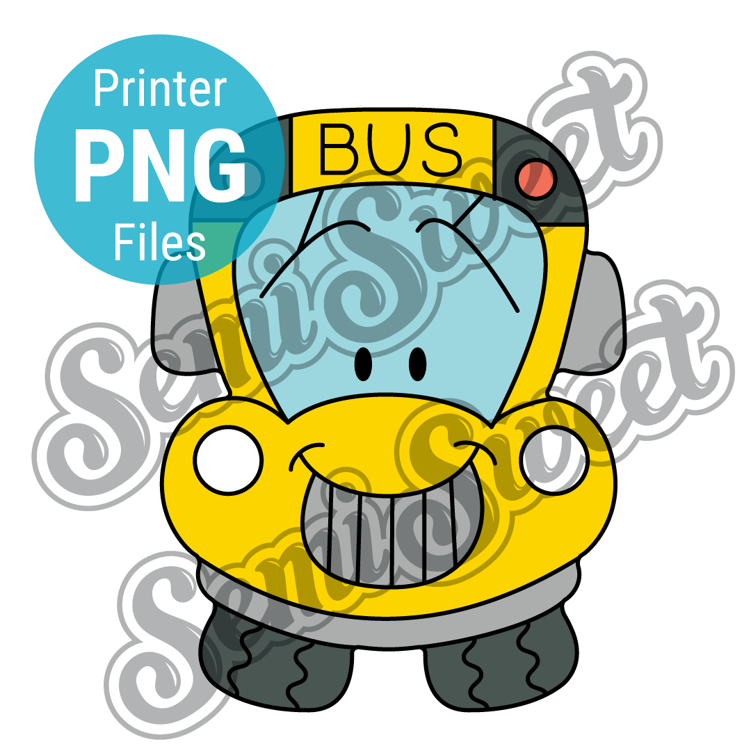 School Bus PNG Image | Semi Sweet Designs