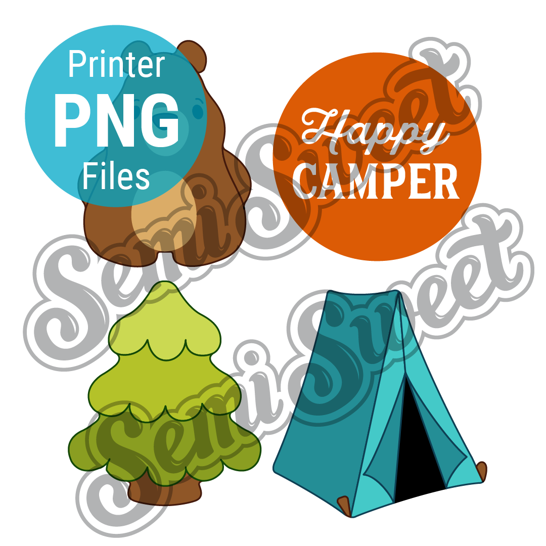 Camping Platter Set - PNG Images | Semi Sweet Designs