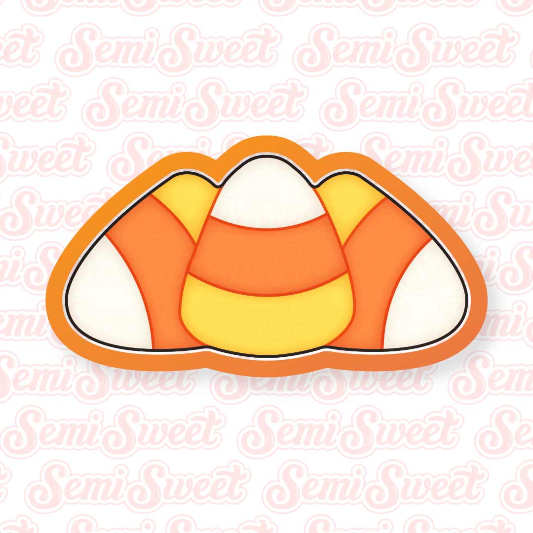 Candy Corn Group Cookie Cutter | Semi Sweet Designs