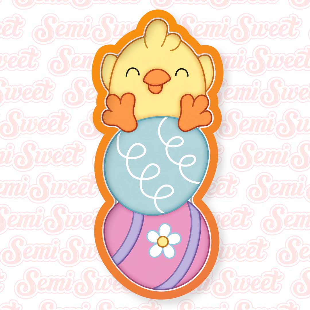 Chick Egg Stack Cookie Cutter