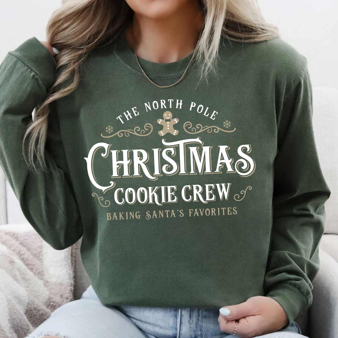 Christmas Cookie Crew Unisex Long Sleeve T-Shirt