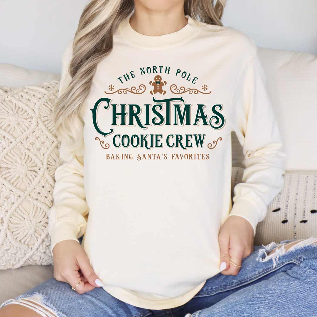 Christmas Cookie Crew Unisex Long Sleeve T-Shirt