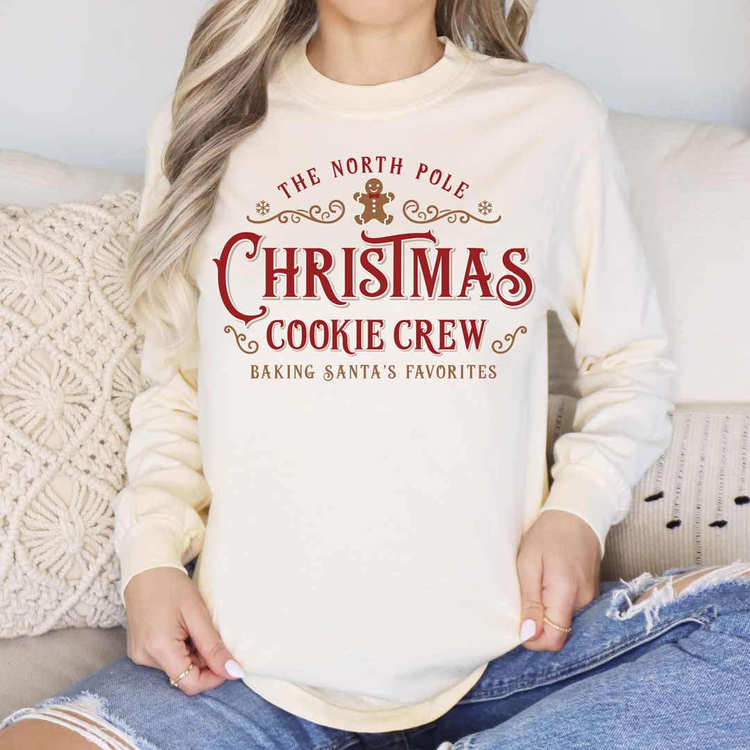 Christmas Cookie Crew Unisex Long Sleeve T-Shirt