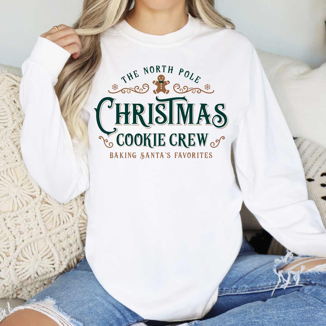 Christmas Cookie Crew Unisex Long Sleeve T-Shirt