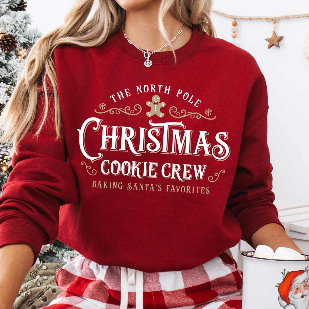 Christmas Cookie Crew Unisex Sweatshirt