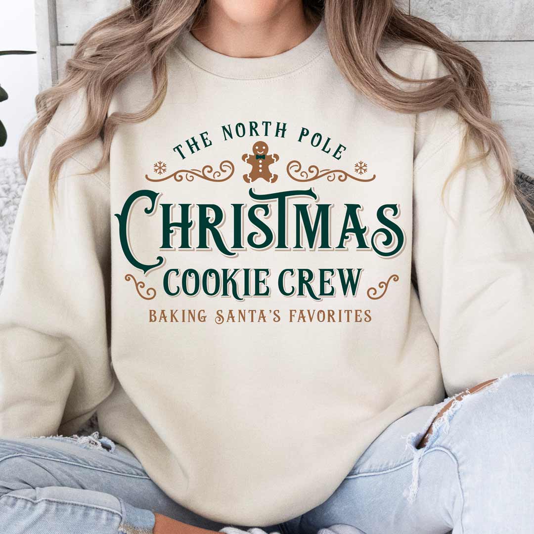 Christmas Cookie Crew Unisex Sweatshirt