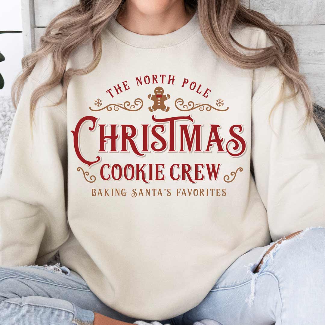 Christmas Cookie Crew Unisex Sweatshirt