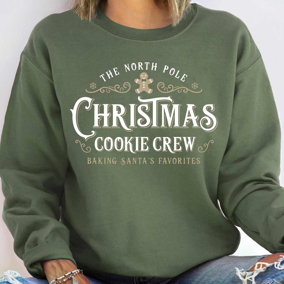 Christmas Cookie Crew Unisex Sweatshirt