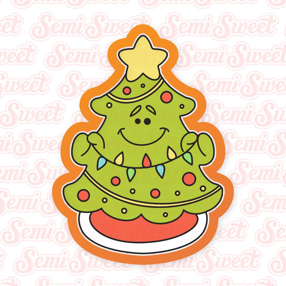 Christmas Tree Cookie Cutter | Semi Sweet Designs