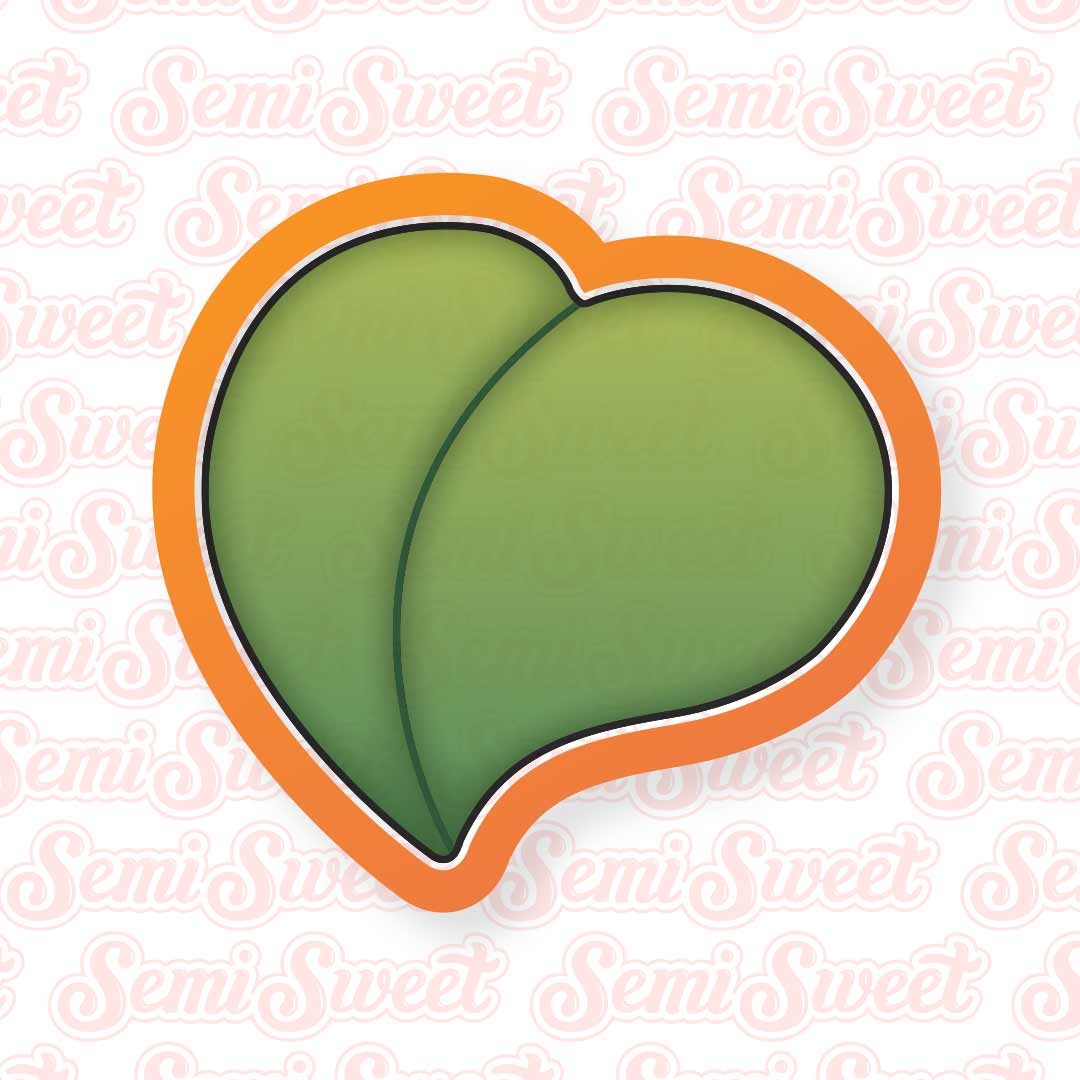 Chubby Leaf Cookie Cutter | Semi Sweet Designs