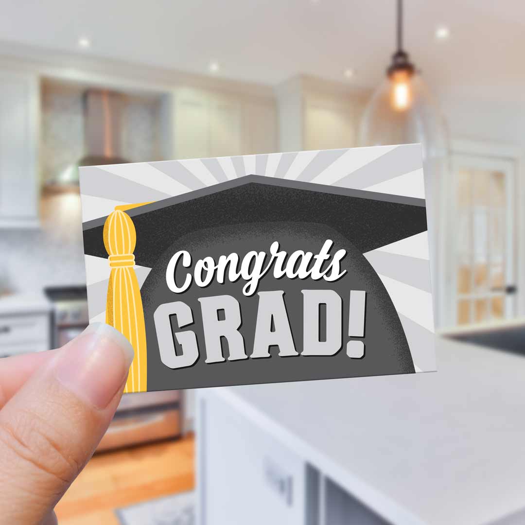 Congrats Grad 2" x 3" Tag - Pack of 25