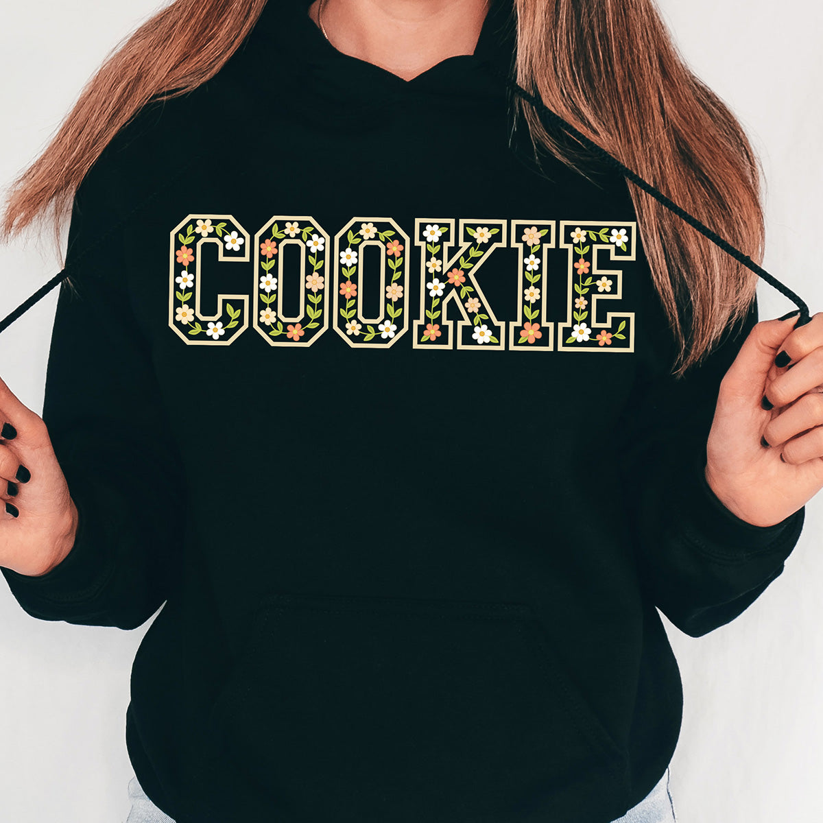 Floral Cookie Unisex Hoodie