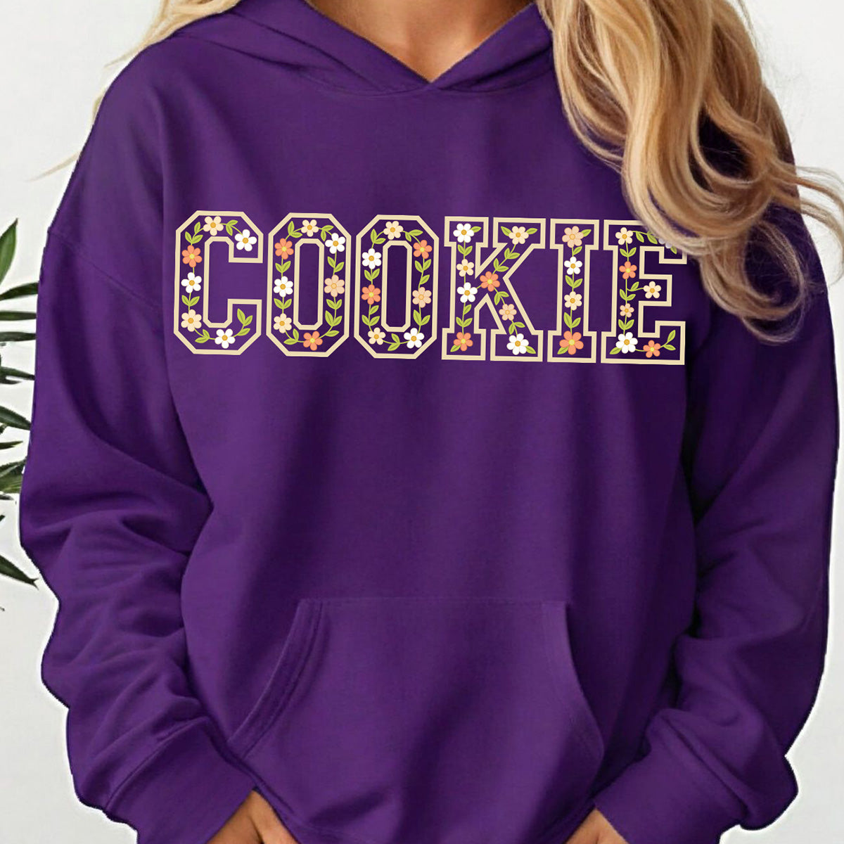 Floral Cookie Unisex Hoodie
