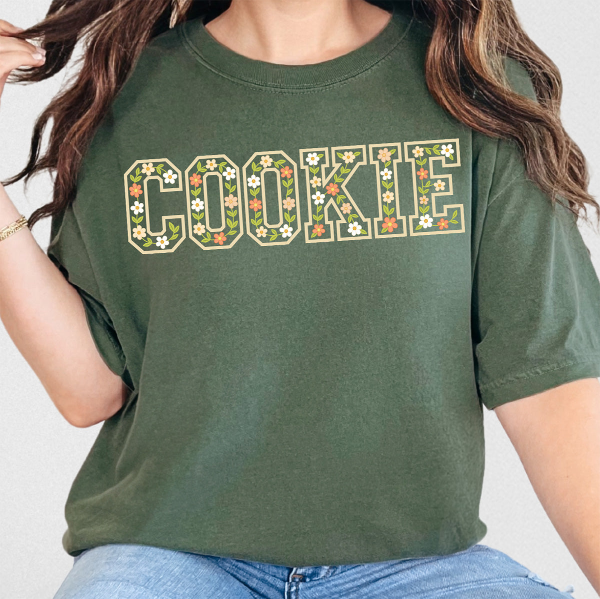 Floral Cookie Unisex T-Shirt