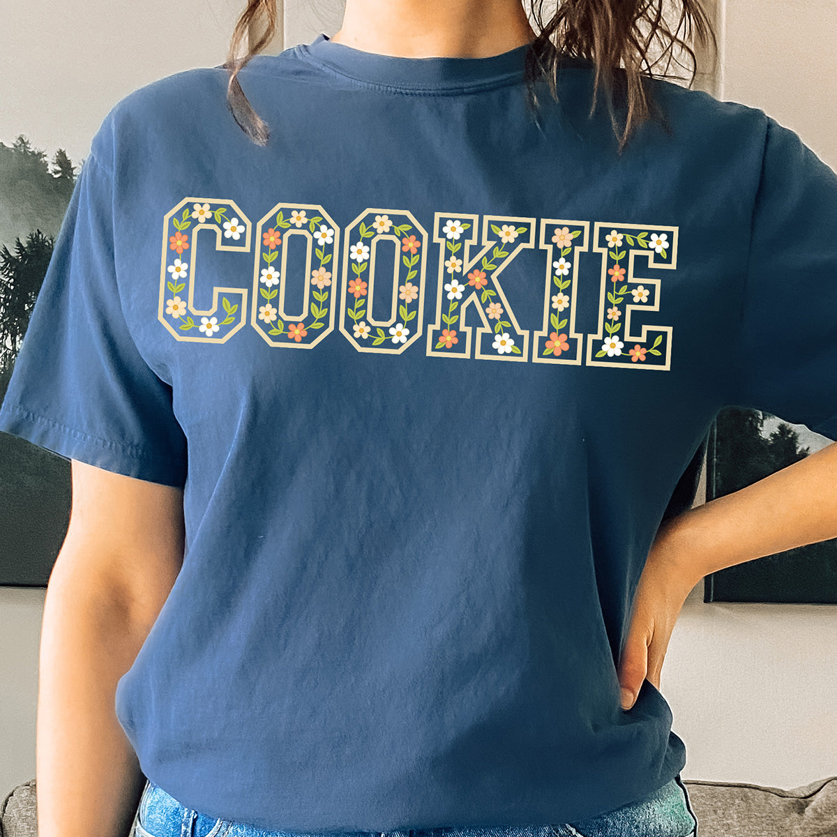 Floral Cookie Unisex T-Shirt