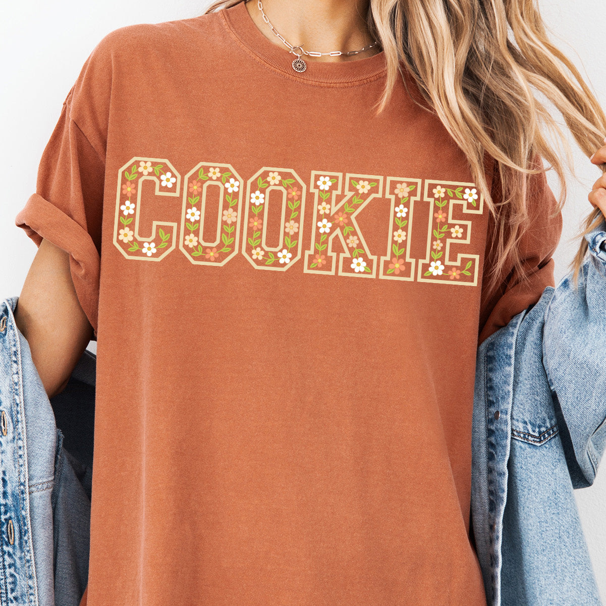 Floral Cookie Unisex T-Shirt