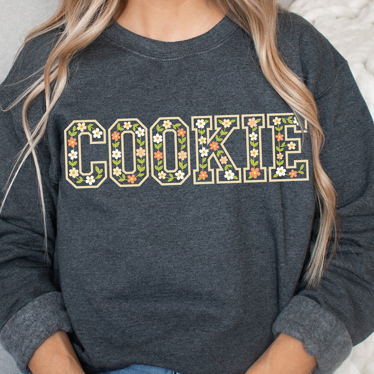 Floral Cookie Unisex Sweatshirt