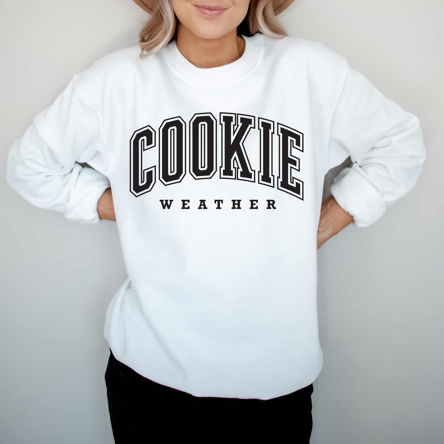 Cookie Weather Black Ink Unisex Sweatshirt