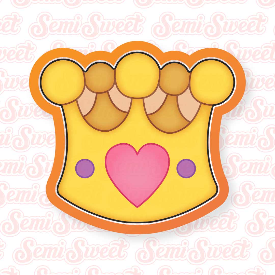 Crown Cookie Cutter | Semi Sweet Designs