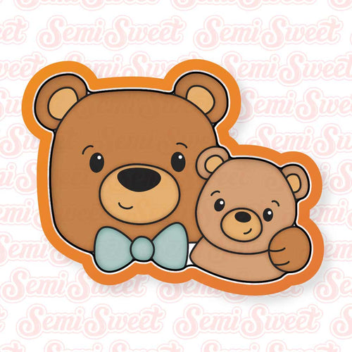 Papa Bear Hug Cookie Cutter