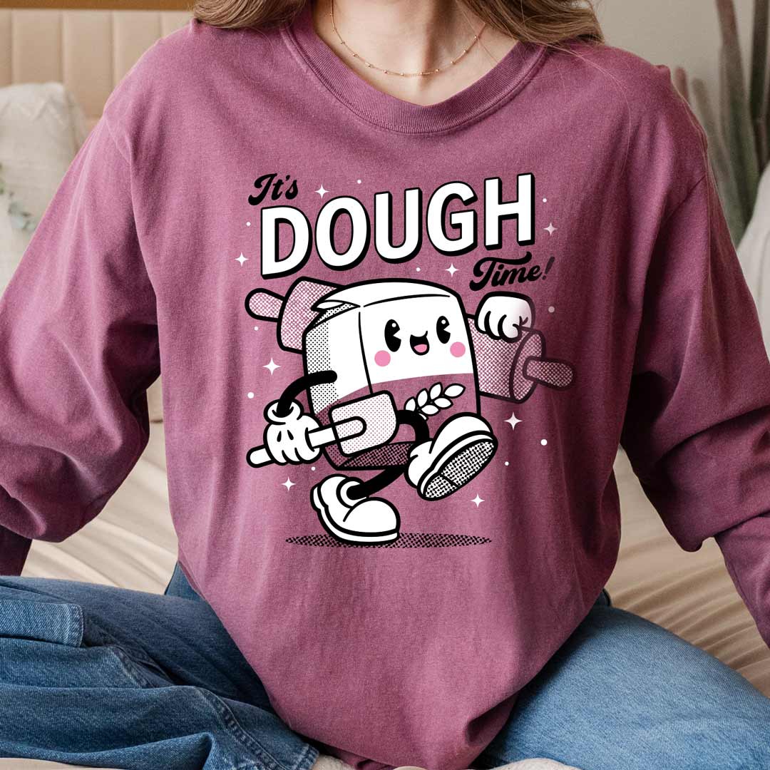 It's Dough Time Unisex Long Sleeve T-Shirt