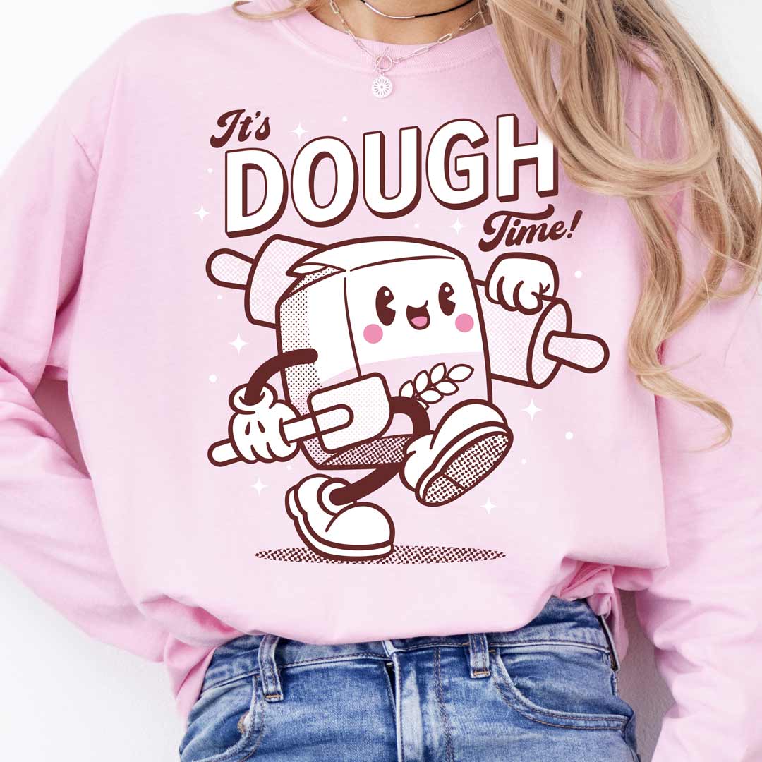 It's Dough Time Unisex Long Sleeve T-Shirt