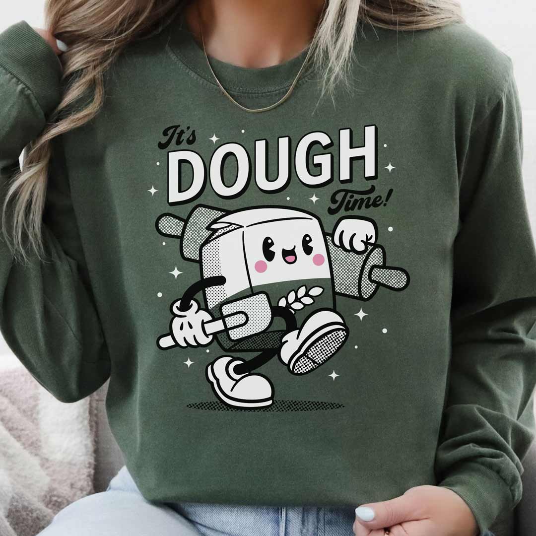 It's Dough Time Unisex Long Sleeve T-Shirt