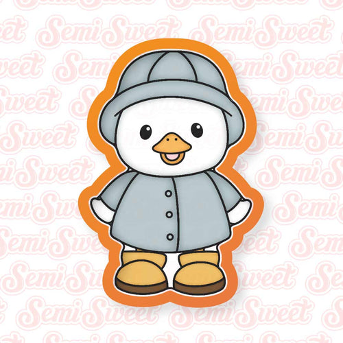 Raincoat Duck Cookie Cutter