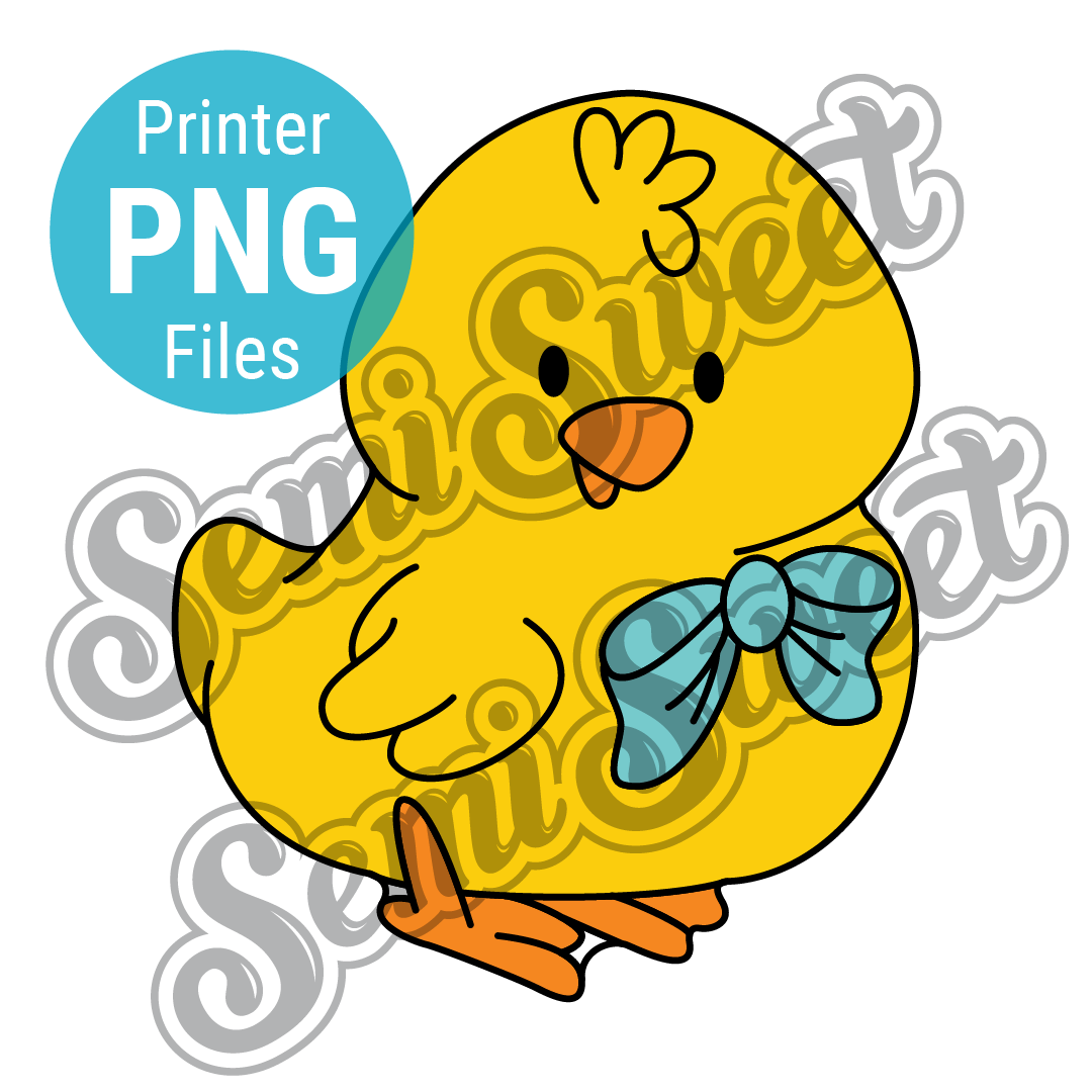 Easter Chick - PNG Images | Semi Sweet Designs