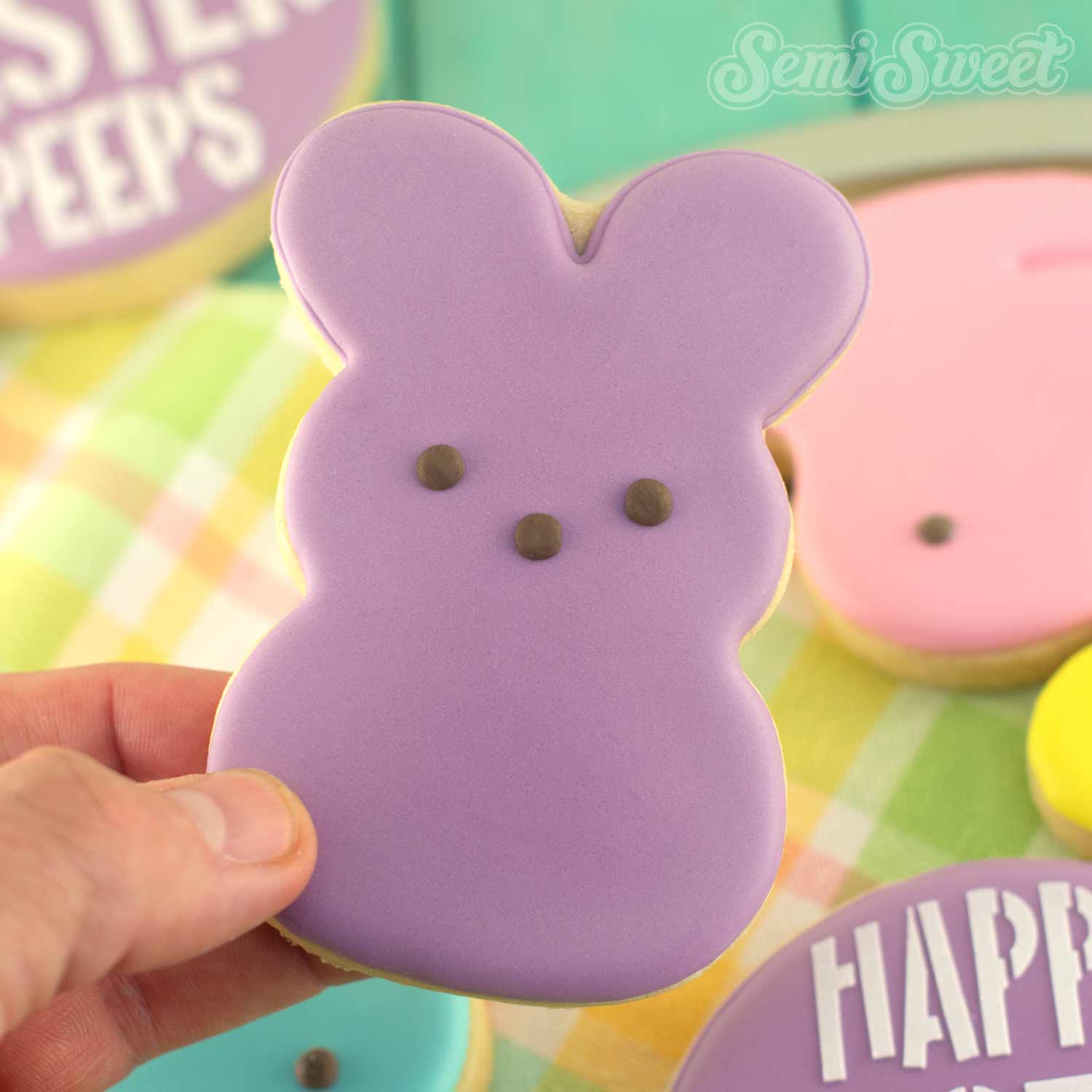 Easter Marshmallow Cookie Cutter Platter Set