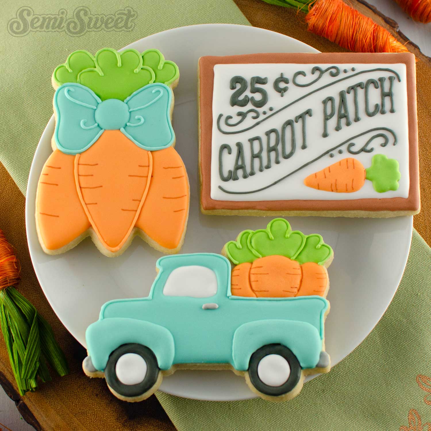 Easter Farm Truck Cookie Cutters
