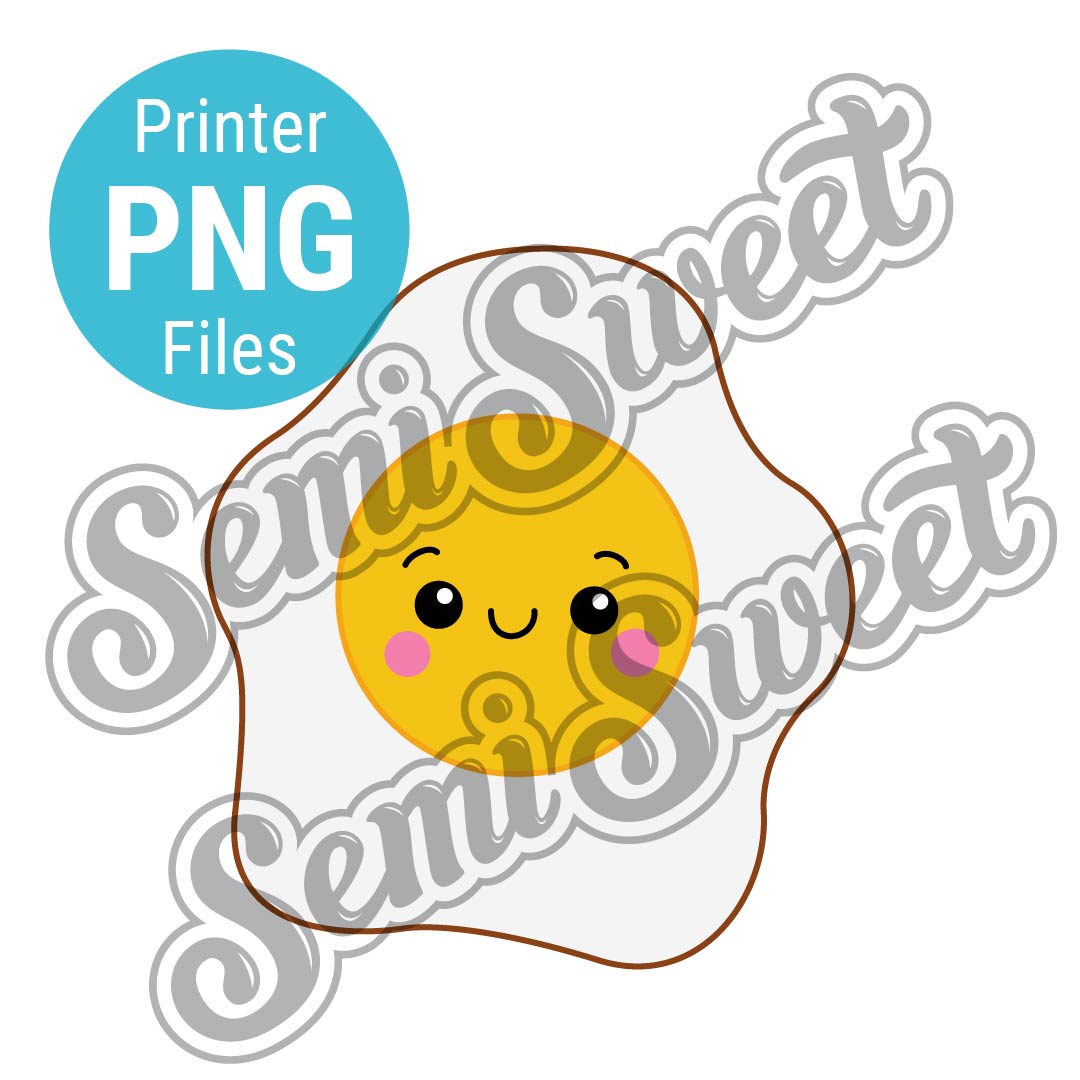 Fried Egg - PNG Images made by Semi Sweet Designs