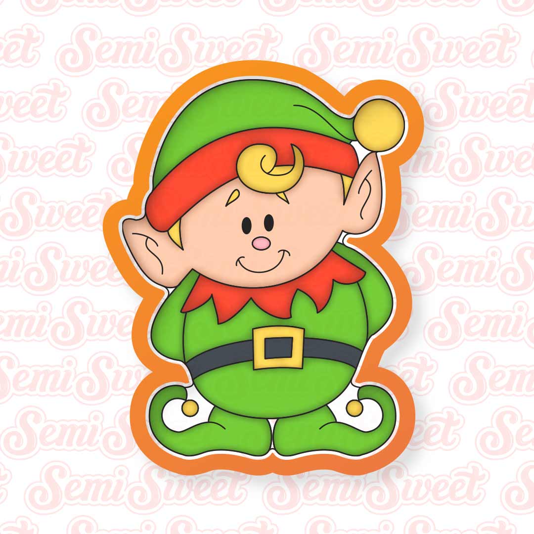 Elf Body Cookie Cutter | Semi Sweet Designs