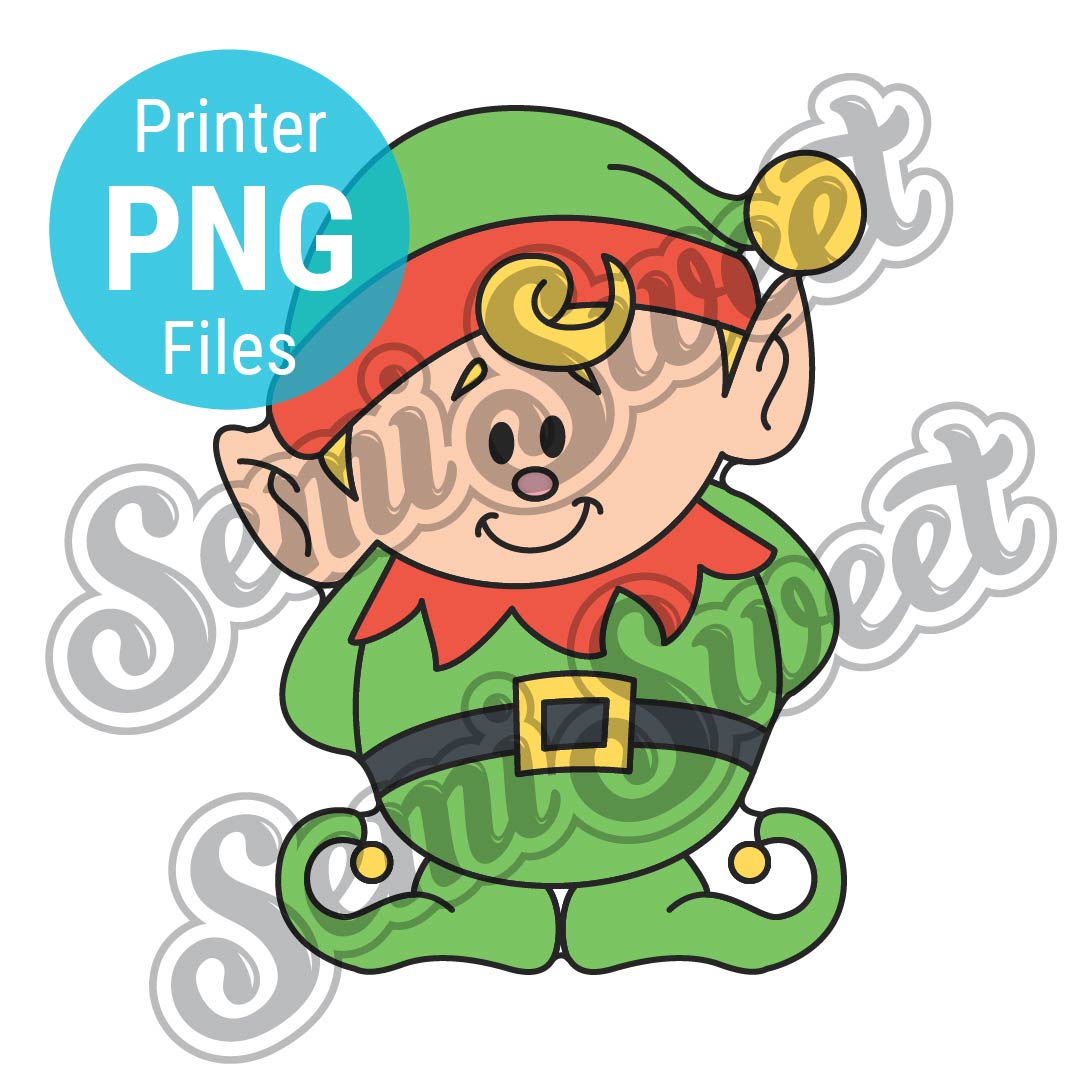 Elf Body Cookie Cutter - PNG Images | Semi Sweet Designs