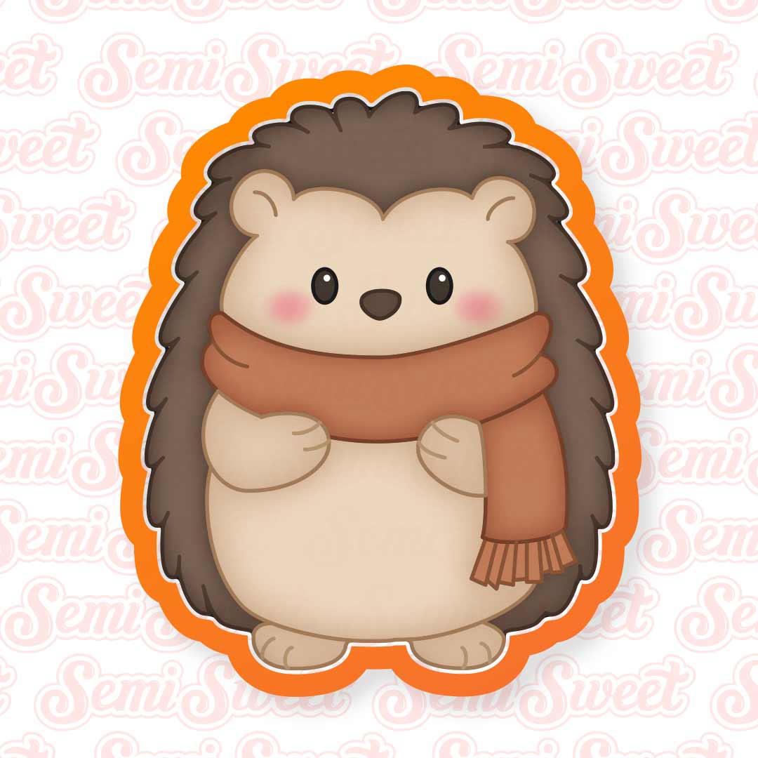 Fall Hedgehog Cookie Cutter