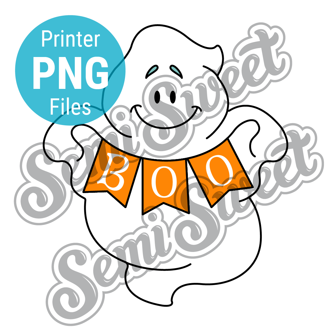 Fat Ghost - PNG Images | Semi Sweet Designs