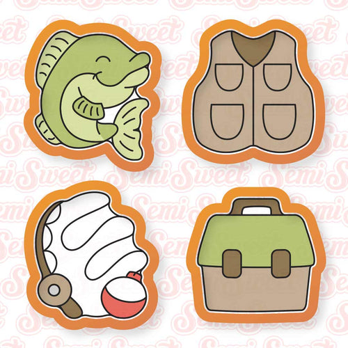 Fishing Cookie Cutter Set