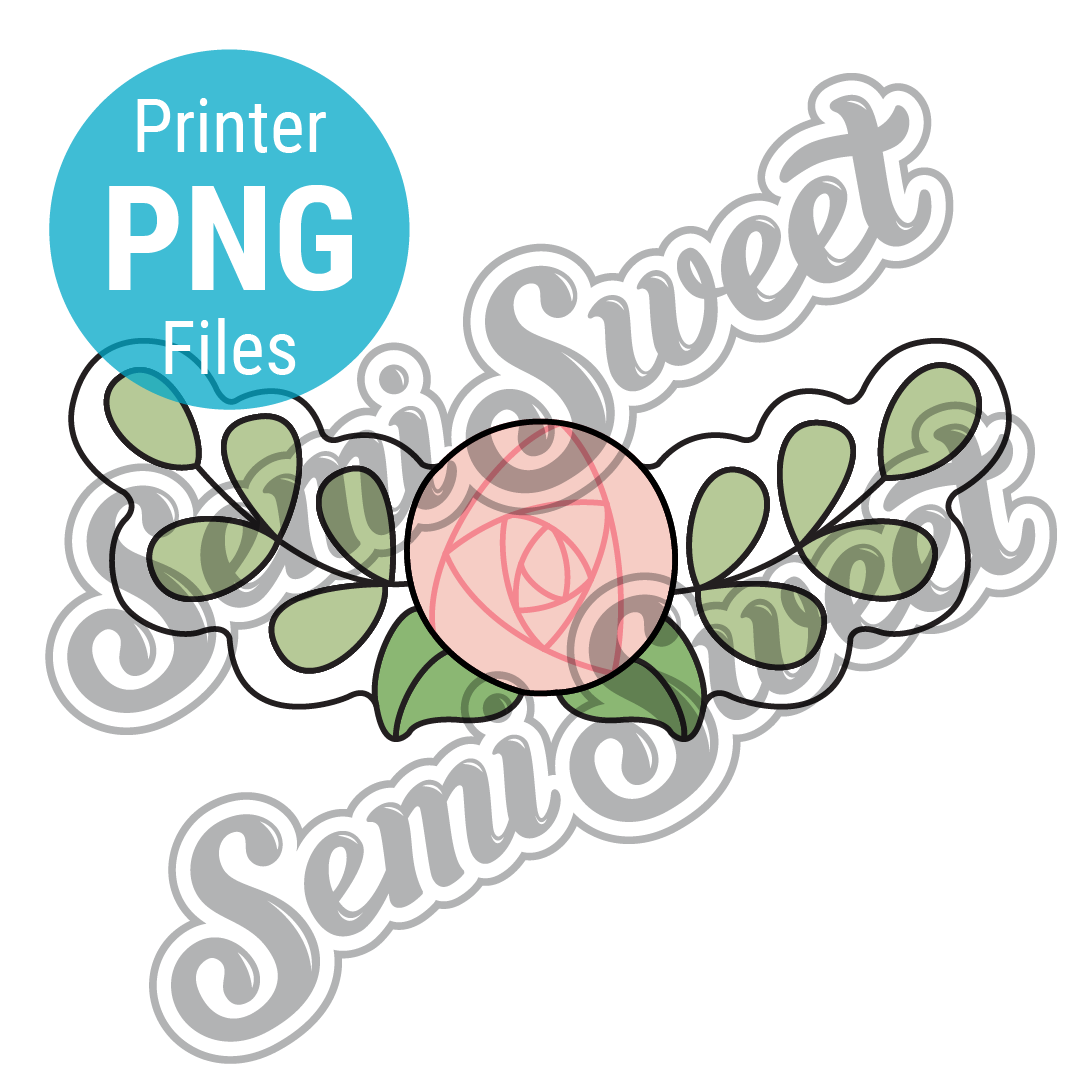 Floral Border - PNG Images | Semi Sweet Designs