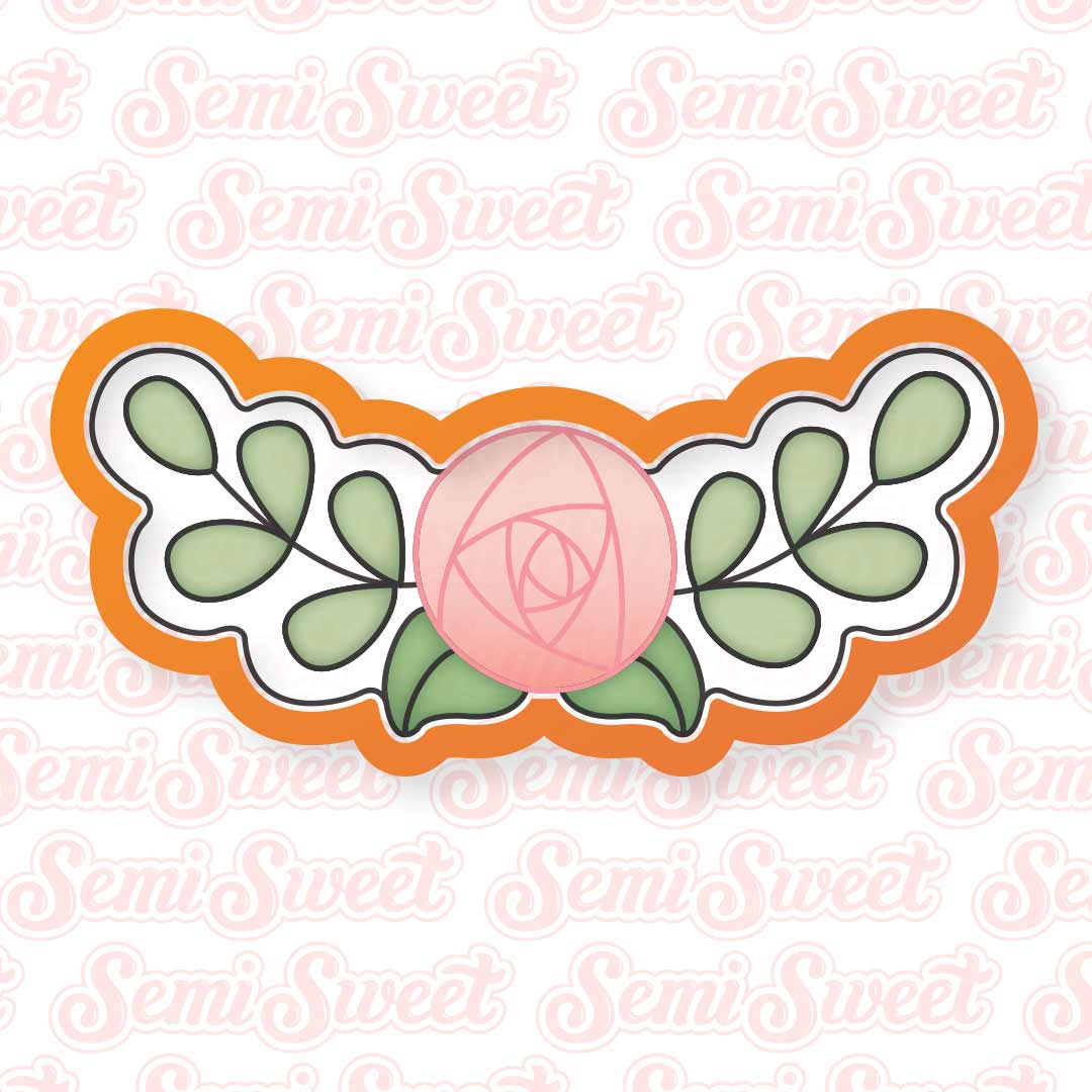 Floral Border Cookie Cutter | Semi Sweet Designs