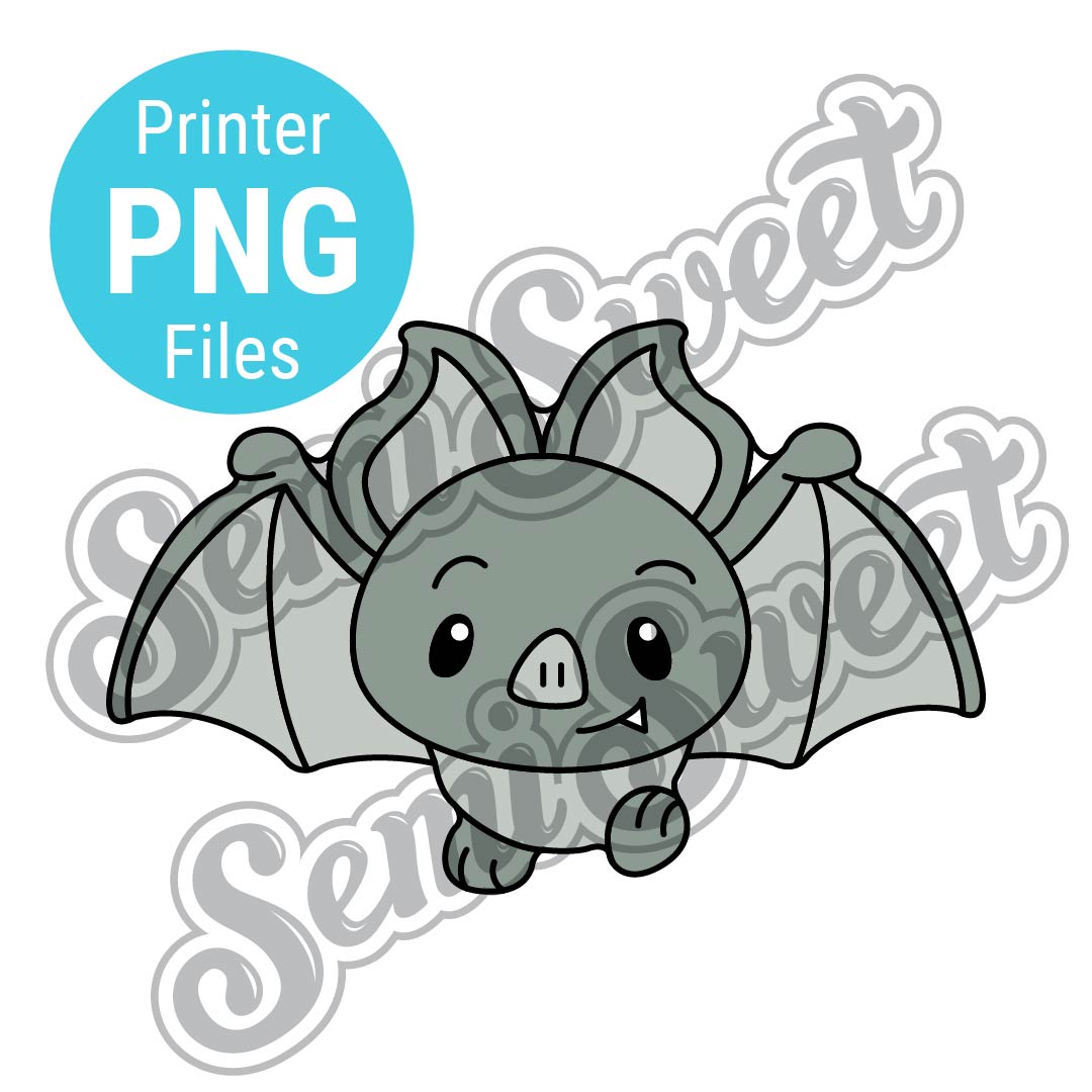 Flying Bat Cookie Cutter - PNG Images | Semi Sweet Designs